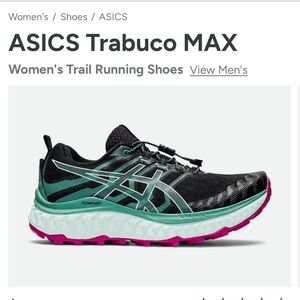 ASICS Trabuco MAX Women's Trail Running Shoes 7.5